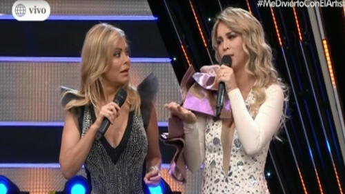 Sheyla Rojas sorprendió con este espectáculo en 'El artista del año' [VIDEO]