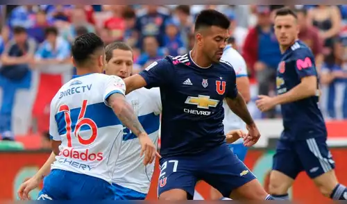 Universidad de Chile derrotó 2-0 a U. Católica en el clásico universitario 