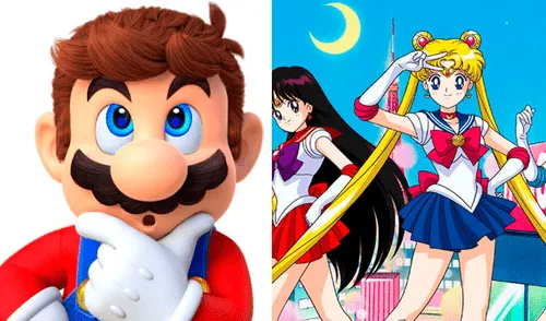 Facebook: versión de Mario Bros al estilo de 'Sailor Moon' paraliza las redes [VIDEO]