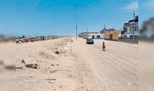 Buenos Aires. Es la playa más golpeada por la erosión costera. Los estragos de la naturaleza destruyeron el malecón Colon, viviendas y negocios.