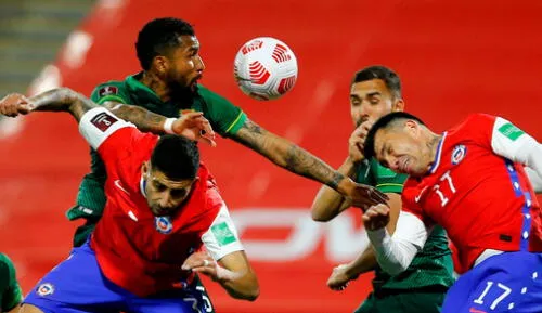 Chile y Bolivia empataron la última vez que jugaron, por eliminatorias. Foto: EFE Chile y Bolivia empataron la última vez que jugaron, por eliminatorias. Foto: EFE