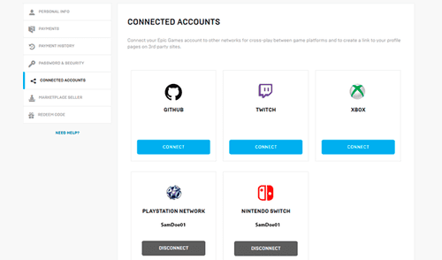 Fortnite: Epic desaparece el método para fusionar cuentas de distintas plataformas en una sola Fortnite: Epic desaparece el método para fusionar cuentas de distintas plataformas en una sola