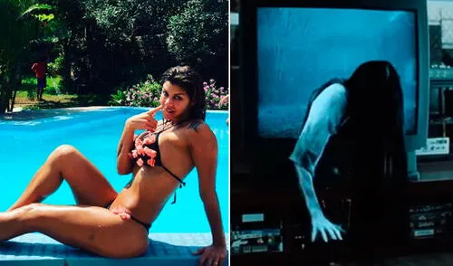 Xoana González recrea escena de la niña de ‘El Aro’, pero en una versión sexy [VIDEO]