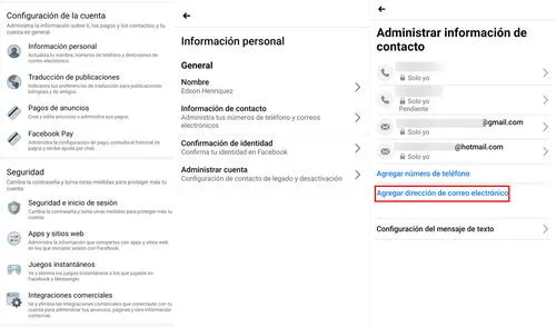 Facebook: ¿cómo añadir un nuevo correo electrónico a mi cuenta en la red social?