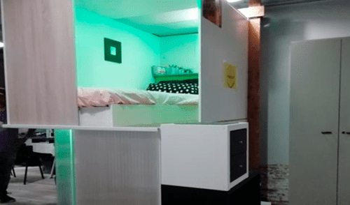 Pisos colmena en Madrid.