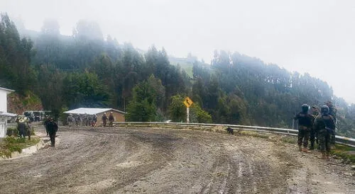 Pacífico. Al momento, no se reportó ningún enfrentamiento.