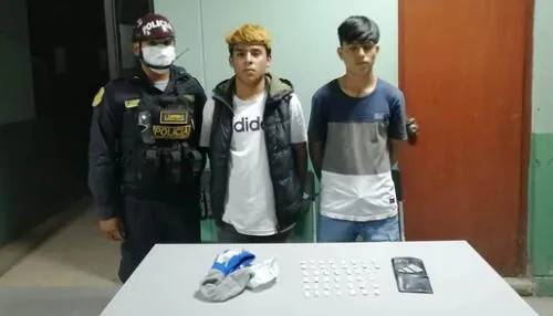Detenidos con drogas