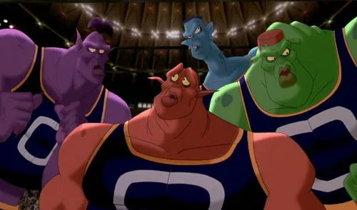 Los Monstars fueron los antagonistas de la Space Jan, estrenada en 1996. Foto: Warner Bros