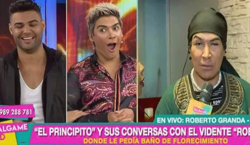 Erick Sabater se incomoda con comentario de vidente Roberto Granda Erick Sabater se incomoda con comentario de vidente Roberto Granda