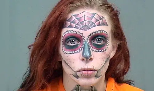 Facebook: Mujer 'zombie' fue arrestada y espanta a miles por su parecido a personaje de Coco [FOTOS]