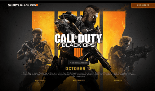 Los requísitos de Call of Duty Black Ops 4 para PC se redujeron