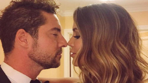 David Bisbal se casó con Rosanna Zanetti y él publicó foto del vestido en Instagram
