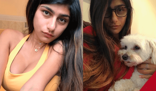 Mia Khalifa quiso hacer un video sexy, pero su mascota arruinó el final [VIDEO]