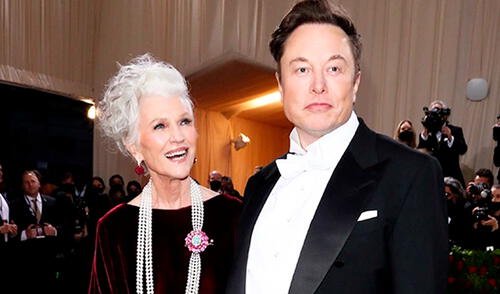 Maye Musk se refirió a su hijo como “un genio”, señalando que la gente está celosa de sus grandes logros. Foto: Hollywood Life Mamá de Elon Musk sale en la defensa de su hijo: "Dejen de ser malos con él"