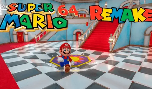 YouTube: remake de Super Mario 64 en PC [VIDEO]
