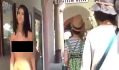 YouTube: modelo caminó desnuda por las calles de Praga y reacción de los ciudadanos la sorprendió [VIDEO]