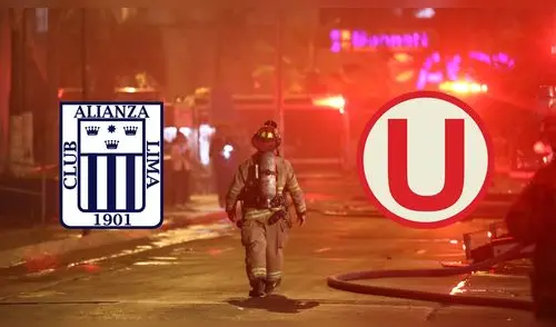Hinchas de Alianza Lima y Universitario se unen para apagar incendio en Carabayllo [FOTO]