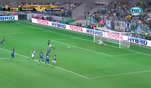 Boca Juniors vs Palmeiras: Gómez remonta partido con potente disparo [VIDEO]