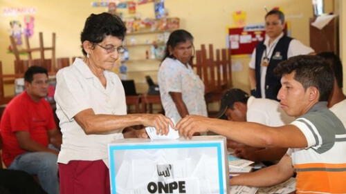 Elecciones 2018: Las multas por no votar van desde S/ 20.75 a S/ 83.00