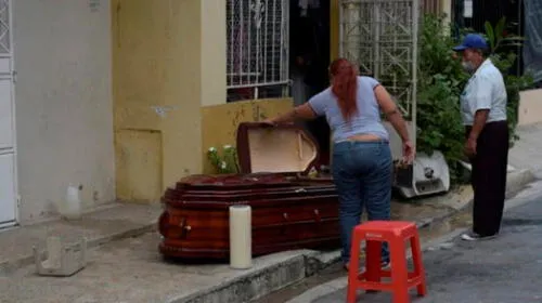 Las postales que se registran en el país vecinos son dolorosas. Foto: difusión Las postales que se registran en el país vecinos son dolorosas. Foto: difusión