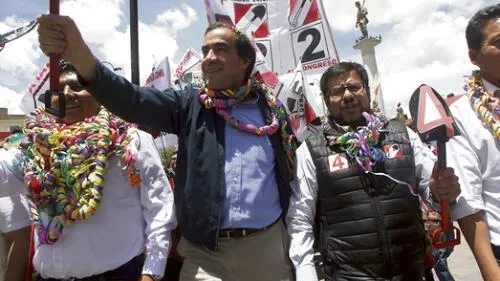 apoyo. Lescano dio espaldarazo a candidatos de Puno. apoyo. Lescano dio espaldarazo a candidatos de Puno.