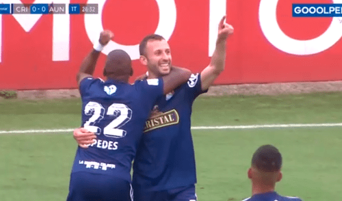 Sporting Cristal vs Alianza Universidad: gol de Horacio Calcaterra en el Torneo Clausura 2019.