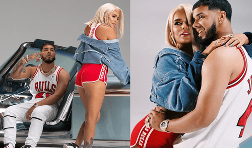 Karol G y Anuel AA se dan apasionado beso durante show y fans gritan de emoción [VIDEO]