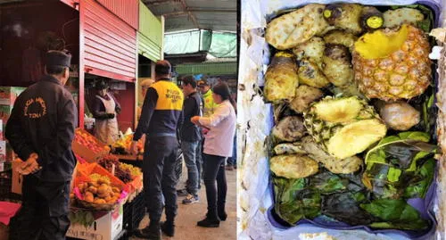 Decomisan 60 kilos de fruta malograda.