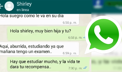 WhatsApp: Joven descubre que su papá quiere tener intimidad con su novia [VIDEO]