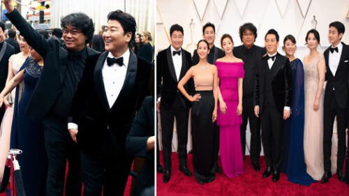 Parasite, elenco completo en los Oscar 2020 - Fuente: difusión
