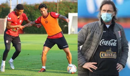 Gianluca Lapadula - Ricardo Gareca Gianluca Lapadula - Ricardo Gareca