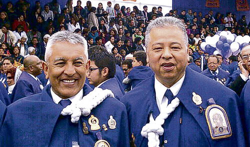 Los hermanitos. Gustavo Sierra y Fernando Jhong.