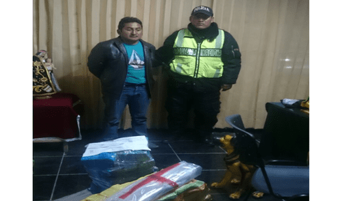 Decomisan más de 130 kilos de cocaína en Juliaca