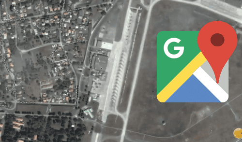 Google Maps: Descubren polémico mensaje escrito en techo de edificio en Francia [FOTOS]