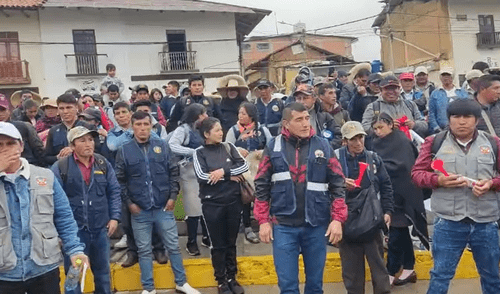. Foto: captura/Radio Imperio Huamachuco Ronderos viajan a Lima a sumarse al paro nacional