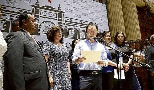 Kenji Fujimori denuncia que Fuerza Popular bloqueó debate sobre bicameralidad
