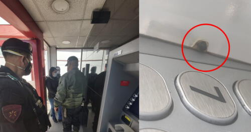 Cusco. Delincuentes había colocado los dispositivos a un costado de los teclados donde se ingresa la clave de la tarjeta. Cusco. Delincuentes había colocado los dispositivos a un costado de los teclados donde se ingresa la clave de la tarjeta.