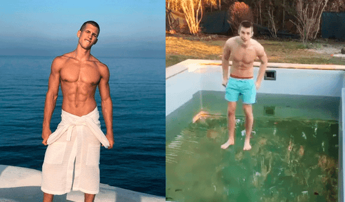 Facebook: chico intenta lucir sexy para una foto sobre el agua y queda en ridículo [VIDEO]