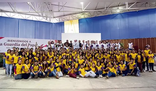 Trujillo: continúan las inscripciones para formar parte de la Guardia del Papa