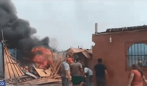 Cañete: Incendio registrado dejó a varias familias sin casa [VIDEO]
