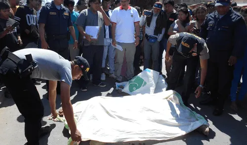 Sujeto fue asesinado tras recibir varios disparos. Sujeto fue asesinado tras recibir varios disparos.