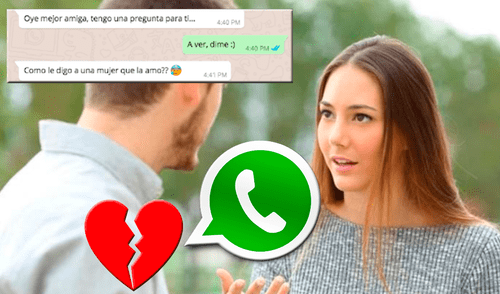 Vía WhatsApp: mira con un joven es enviado a la 'Friendzone' por su amiga [FOTO]