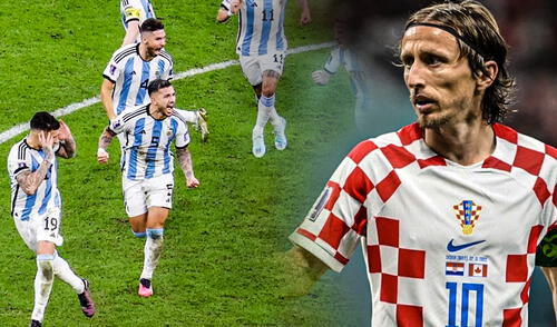 Argentina vs. Croacia definirá al primer finalista del Mundial Qatar 2022. Foto: composición LR/AFP Argentina vs. Croacia