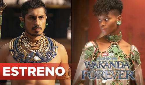 Shuri es la nueva Pantera Negra en "Black Panther 2", luego de la muerte de T'Challa. Foto: composición LR/Marvel Studios Black Panther 2, Namor, Shuri, Tenoch Huerta, Letitia Wright