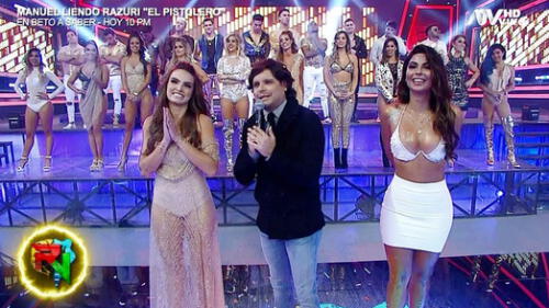 Combate: 'Cachaza' lució deslumbrante en su ingreso al reality [VIDEO]