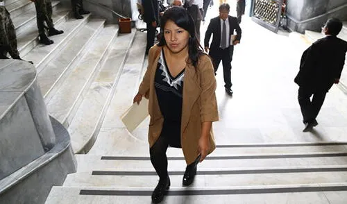 Indira Huilca: “Edgar Alarcón está deslegitimado ante la opinión pública”