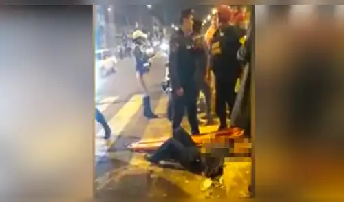 La Victoria: atropellan a anciano y testigos culpan a policía de tránsito [VIDEO]
