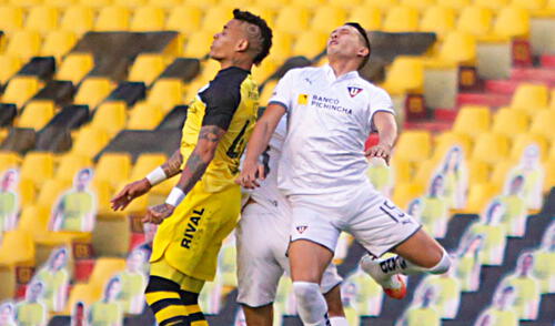 Barcelona SC y LDU Quito protagonizaron un partidazo en el estadio Monumental. Foto: Twitter @BarcelonaSC Barcelona SC y LDU Quito protagonizaron un partidazo en el estadio Monumental. Foto: Twitter @BarcelonaSC