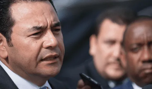 Presidente de Guatemala fue denunciado por acoso sexual a mujeres de su Gobierno