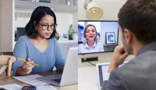Preparar los aspectos técnicos antes de la entrevista laboral virtual es fundamental. (Foto: Difusión)